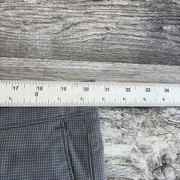 Tommy Bahama Gray Micro Houndstooth Mens 40x30 Performance Stretch Chino Pants - Picture 8 of 12